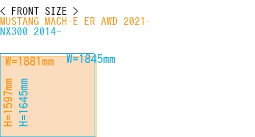 #MUSTANG MACH-E ER AWD 2021- + NX300 2014-